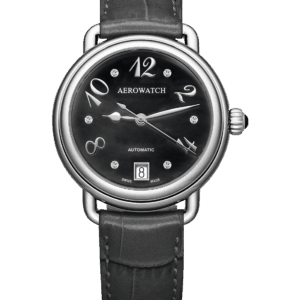 Damenuhr, Armbanduhr, Damenarmbanduhr, Aerowatch, Stahl, PVD, Automatik, Lederband, Stahlband, Uhr, Schweiz, Schweizer Uhren, Ronda, ETA, Uhrmacher, klassisch, elegant, sportlich, mondphase, sahak, faktor s, winterthur, zürich, Ladies watch, wristwatch, ladies' wristwatch, aero watch, steel, PVD, automatic, leather strap, steel strap, watch, Switzerland, swiss watches, Ronda, ETA, watchmaker, classic, elegant, sporty, moonphase, sahak, faktor s, winterthur, zurich, swissmade, jewellery, jewelry