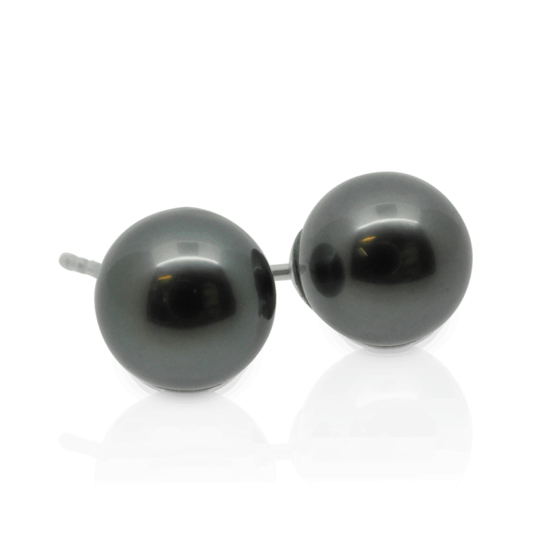 Tahitiperlen, Ohrstecker, Ohrschmuck, Perlenschmuck, Perlenstecker, Tahitiperle, Tahiti, Zuchtperlen, Perlen, Weissgold, Goldschmuck, Goldschmied, klassisch, atelier, Zürich, Stud earrings, earrings, pearl jewelry, pearl earrings, tahitian pearls, tahitian, cultured pearls, pearls, white gold, gold jewelry, goldsmith, classical, manufacture, Zurich, Sahak, Winterthur, Faktor S, design, swissmade, jewellery, jewelry