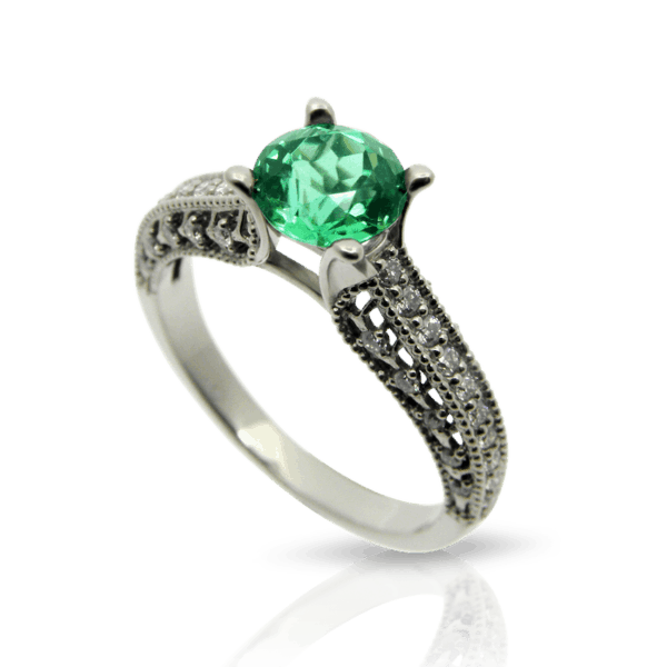 Damenring, Diamantring, Diamantschmuck, Turmalinring, Turmalin, Vintage, Mille griffe, Antik, design, turmalin, Edelstein, ladies ring, diamond ring, gemstone, brilliant cut, tourmaline, antique, weissgold, white gold, goldsmith, goldschmiede, manufacture, atelier, sahak, faktor s, swissmade, jewellery, jewelry