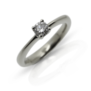 Verlobungsring, Solitär, Engagement ring, diamantring, diamond ring, brillant, brilliant cut, diamond, weissgold, white gold, goldsmith, goldschmiede, manufacture, faktor s, sahak, winterthur, zürich, zurich, swissmade, jewellery, jewelry