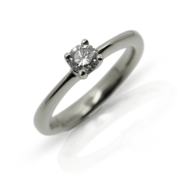 Verlobungsring, Solitär, Engagement ring, diamantring, diamond ring, brillant, brilliant cut, diamond, weissgold, white gold, goldsmith, goldschmiede, manufacture, faktor s, sahak, winterthur, zürich, zurich, swissmade, jewellery, jewelry