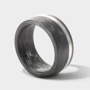 Carbonring_Herrenring_Damenring_Partnerring_Diagonal_10100024_Swissmade_Sahak_Jewellery_Zurich