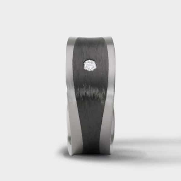 Carbonring_Herrenring_Damenring_Partnerring_S5_10100150_Solitaer_Swissmade_Sahak_Jewellery_Zurich