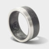 Carbonring_Herrenring_Damenring_Partnerring_schiefe_Ebene_10100022_Swissmade_Sahak_Jewellery_Zurich