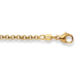 Erbs-Collier Gelbgold