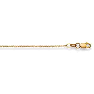 Ankerkette Gelbgold