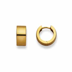 creolen, ohrschmuck, ohrhänger, damenschmuck, goldschmuck, schmuck, ohrstecker, gelbgold, goldschmiede, sahak jewellery, jewelry, earrings, swissmade, faktor s, winterthur, zurich, poliert, längsmatt, matt