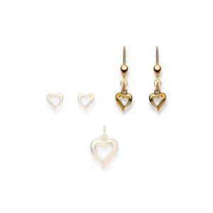 ohrschmuck, ohrhänger, ohrstecker, goldschmuck, herz, motiv, fein, gelbgold, damenschmuck, herzen, goldschmiede, sahak jewellery, earrings, jewelry, heart, swissmade, faktor s, winterthur, zurich