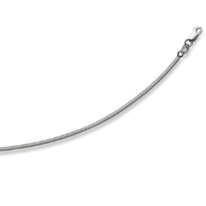 Omega-Collier Weissgold