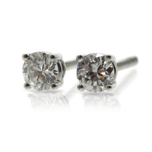 ohrschmuck, ohrstecker, solitär, ohrschrauben, schraube, schraubsystem, weissgold, diamantschmuck, diamantstecker, brillanten, grifffassung, fassung, chaton, goldschmiede, stud earrings, stud earrings, solitaire, ear studs, screw, screw system, white gold, diamond jewelery, diamond studs, brilliants, grasp, socket, chaton, goldsmith, sahak, jewellery, faktor s, winterthur, zürich, zurich, swissmade