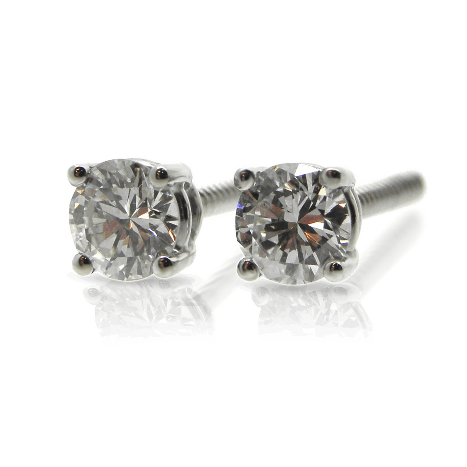 ohrschmuck, ohrstecker, solitär, ohrschrauben, schraube, schraubsystem, weissgold, diamantschmuck, diamantstecker, brillanten, grifffassung, fassung, chaton, goldschmiede, stud earrings, stud earrings, solitaire, ear studs, screw, screw system, white gold, diamond jewelery, diamond studs, brilliants, grasp, socket, chaton, goldsmith, sahak, jewellery, faktor s, winterthur, zürich, zurich, swissmade