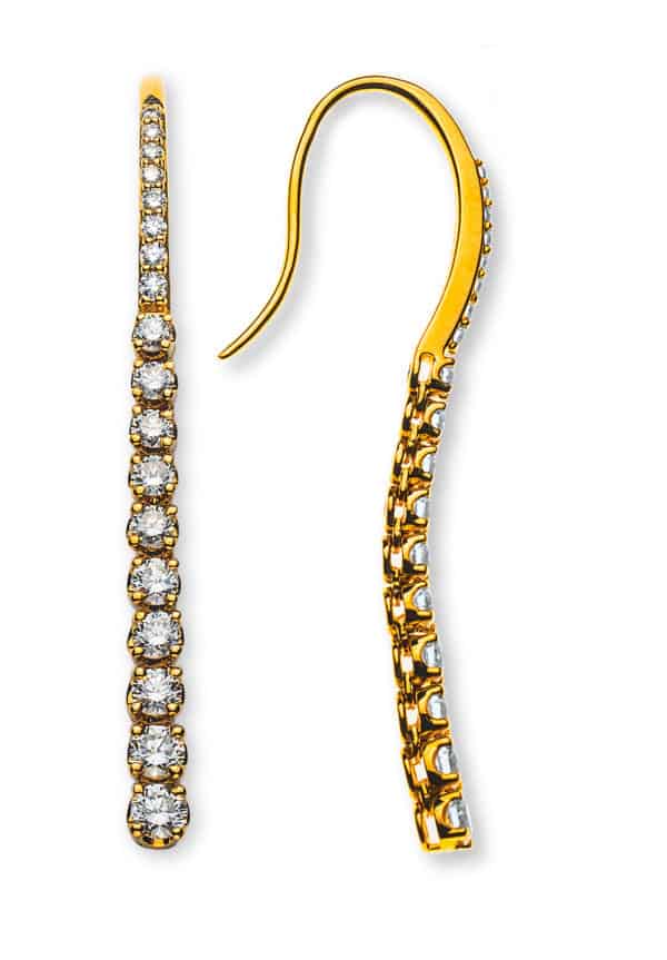 ohrhänger, ohrstecker, ohrschmuck, weissgold, goldschmuck, diamantschmuck, weissgold, brillanten, diamanten, stecker, goldschmiede, sahak jewellery, jewelry, faktor s, winterthur, zurich, swissmade, riviere