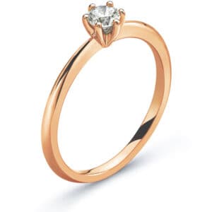 verlobungsring, solitär, engagment ring, diamantring, ring, damenring, brillanten, rotgold, brillant, hochzeitsring, schmuck, goldschmiede, juwelier, suu, grifffassung, swissmade, zurich